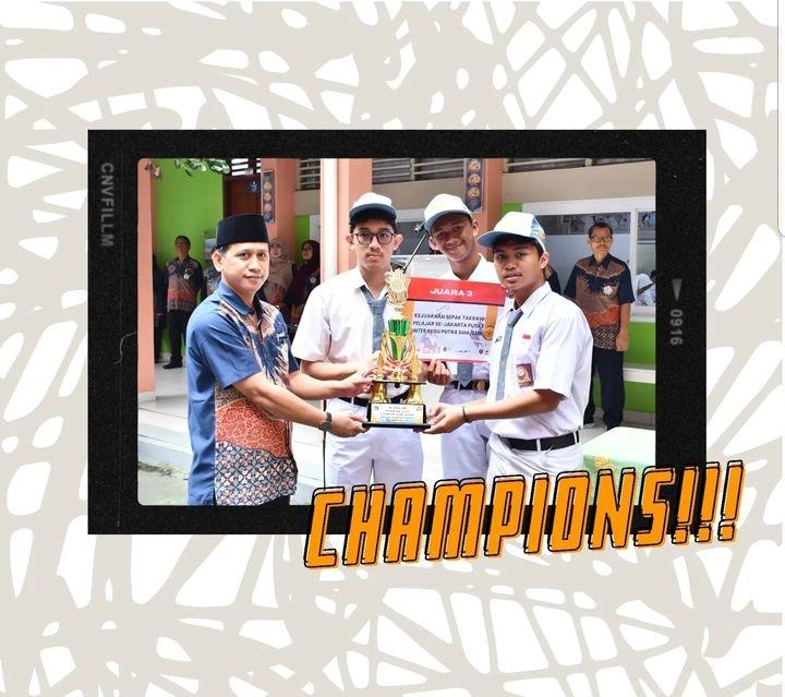 Prestasi peserta didik YPIPPI dalam lomba sepak takraw